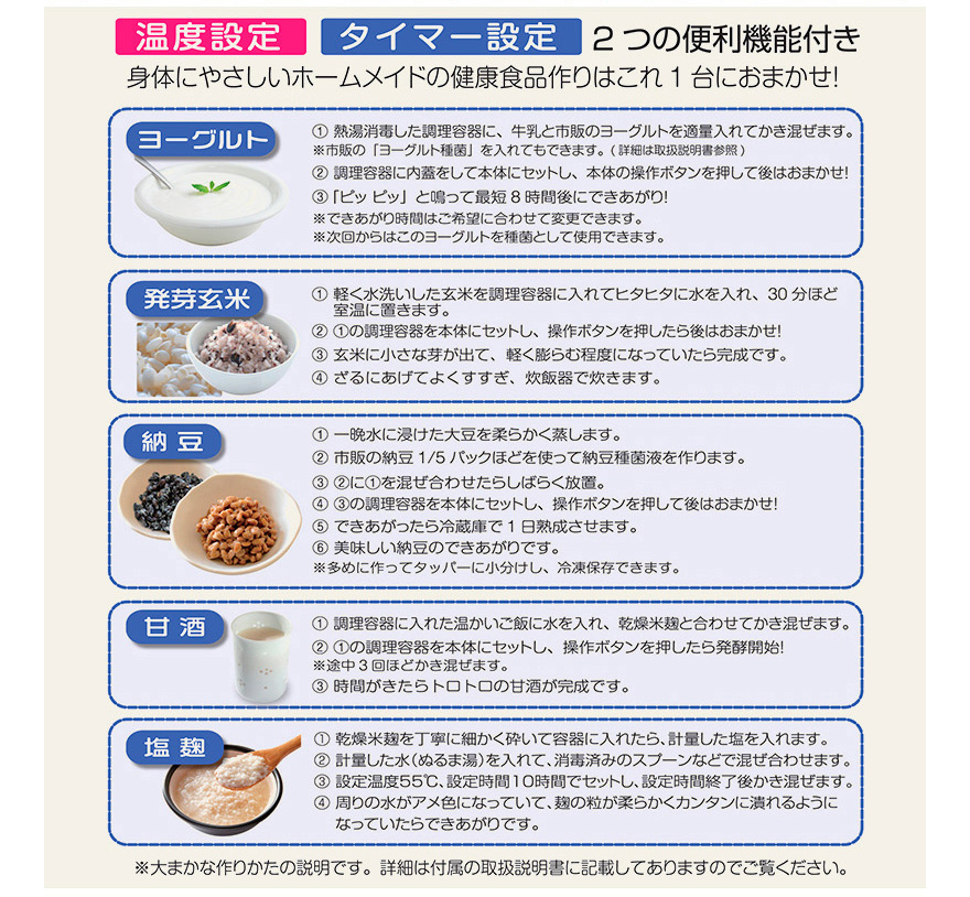 いきいきヨーグルト＆納豆家族