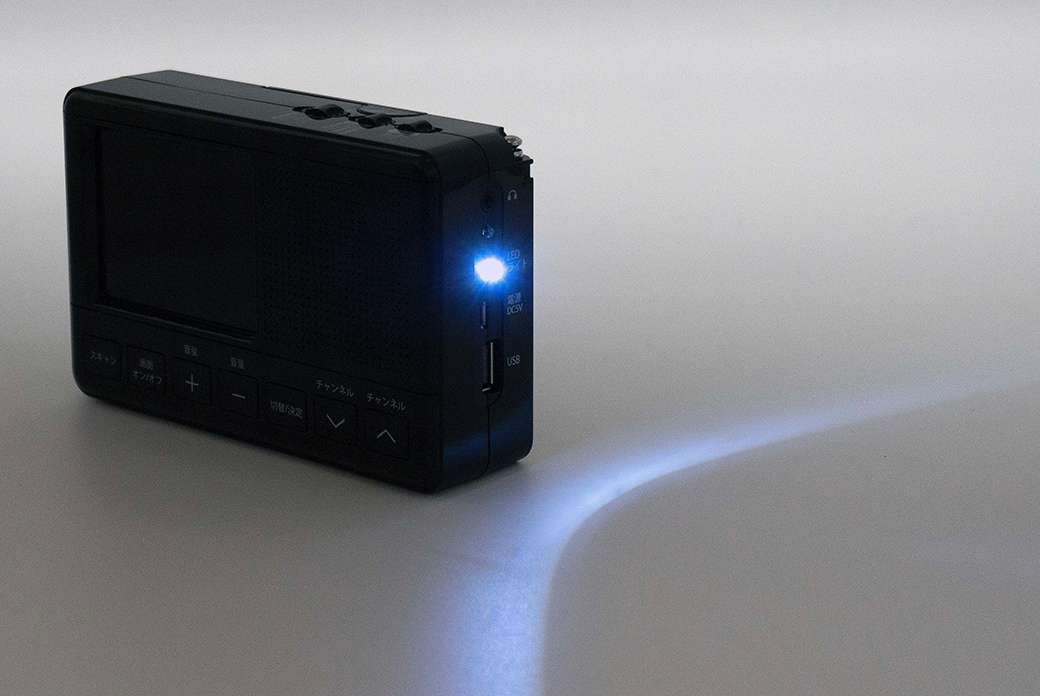 LEDライトが搭載