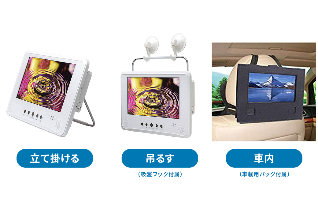 便利な3WAY方式
